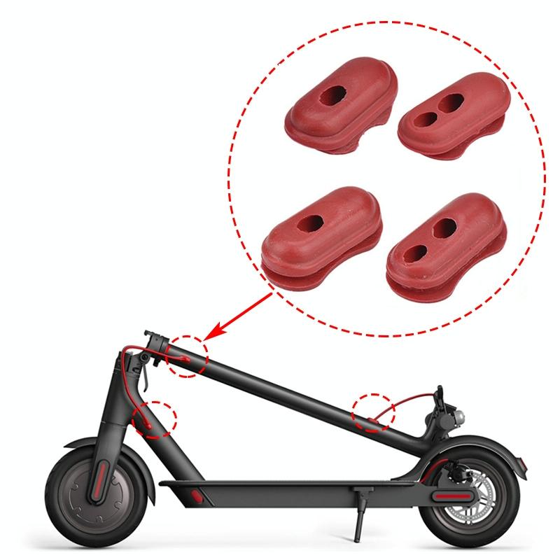 Universal 4-in-1 Silicone Port Cover for Xiaomi M365 Scooter