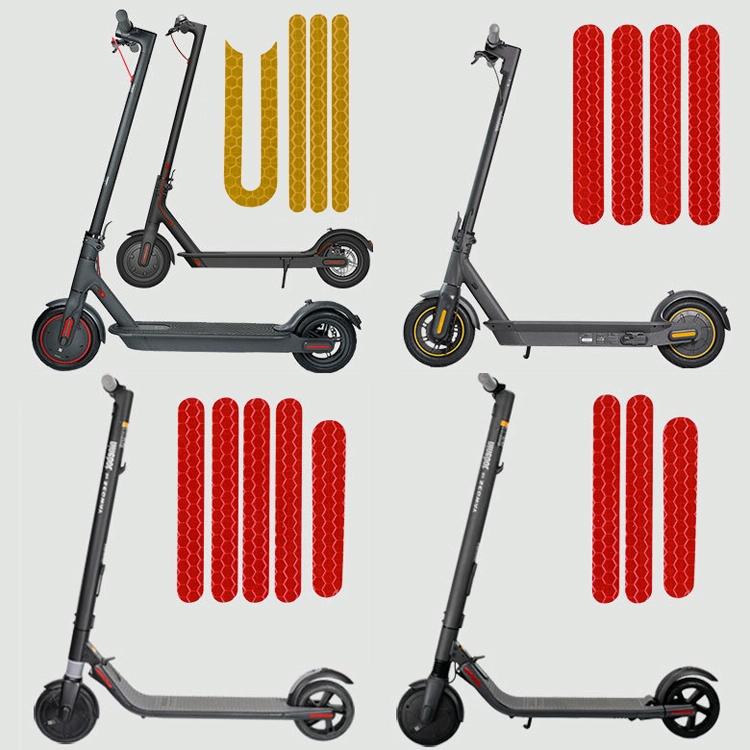 Reflective Stickers for Xiaomi Mijia M365 Pro Scooter - Yellow