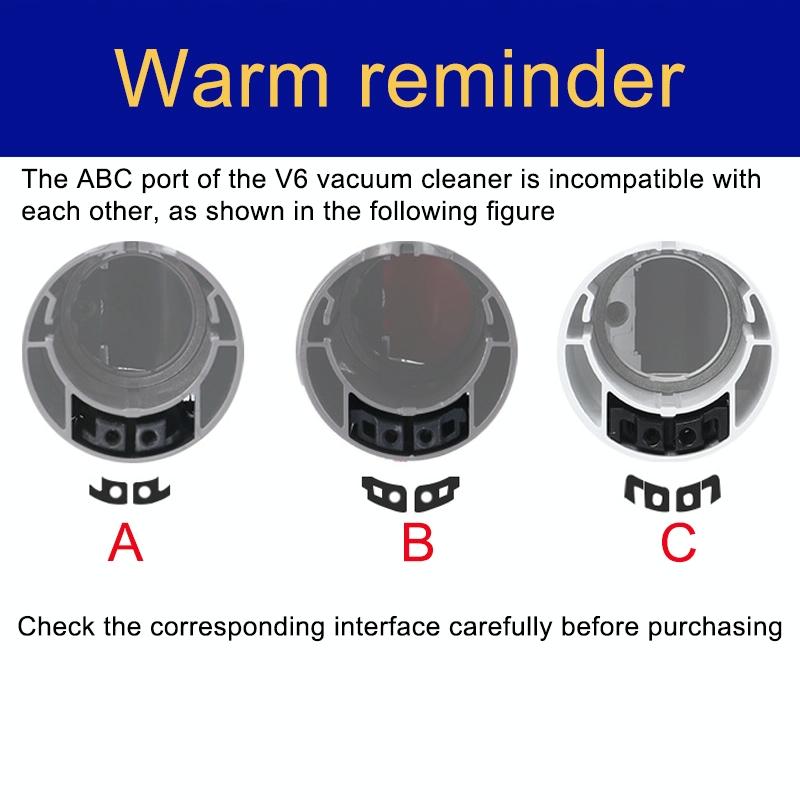 Dyson V6 Dust Bin Collector for B-port Vacuum - Compact and Efficient