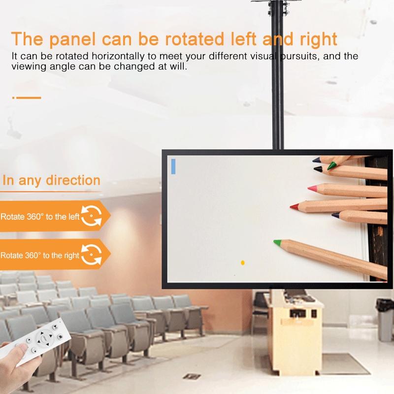 Adjustable Single Screen Tv Wall / Ceiling Mount - 32-70 Inch 0.5-2m Range