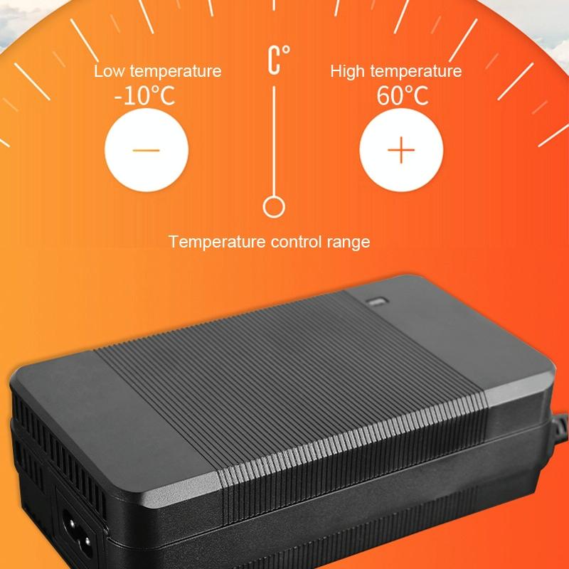 Electric Scooter Charger for 36v Lithium Battery - 42v 4a Fan Type