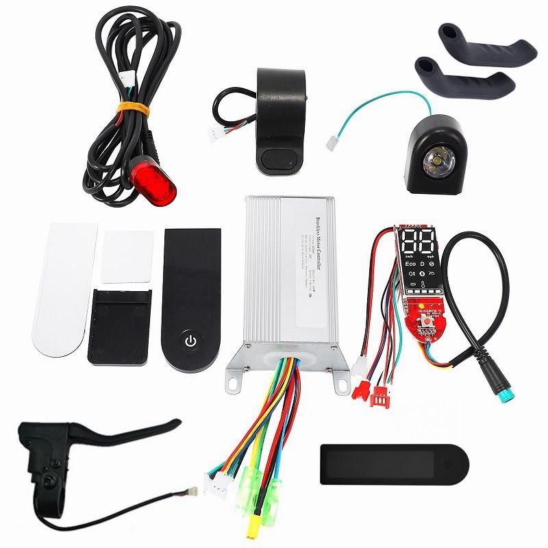 Complete Parts Set for Xiaomi M365 / Pro Scooter - Standard+Cover+Handbrake+Waterproof Silicone Cover
