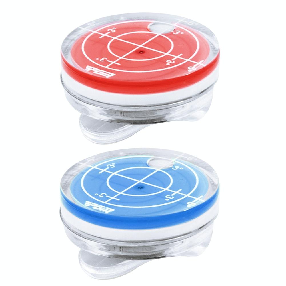 Magnetic Golf Cap Clip With Ball Marker - Mk011 - Red
