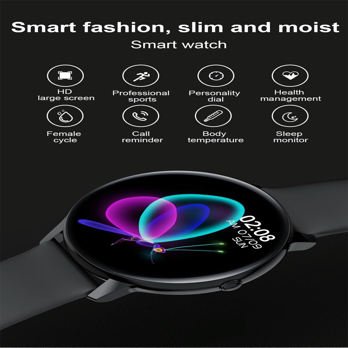 Smart Watch With Ip68 Waterproofing And Health Monitoring