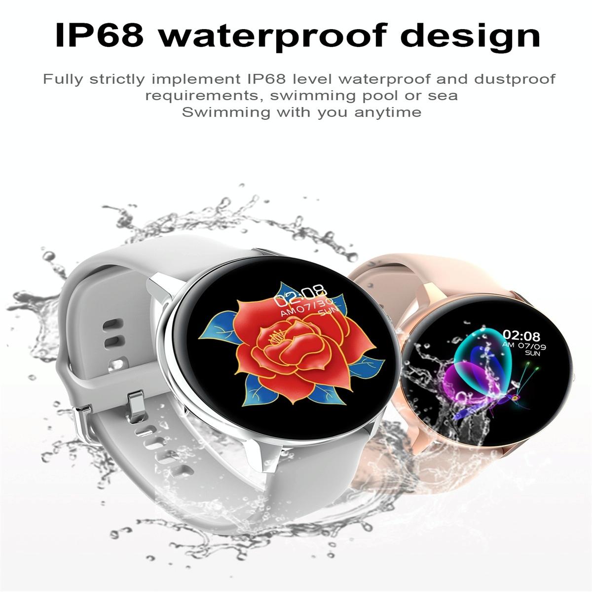 Smart Watch With Ip68 Waterproofing And Health Monitoring