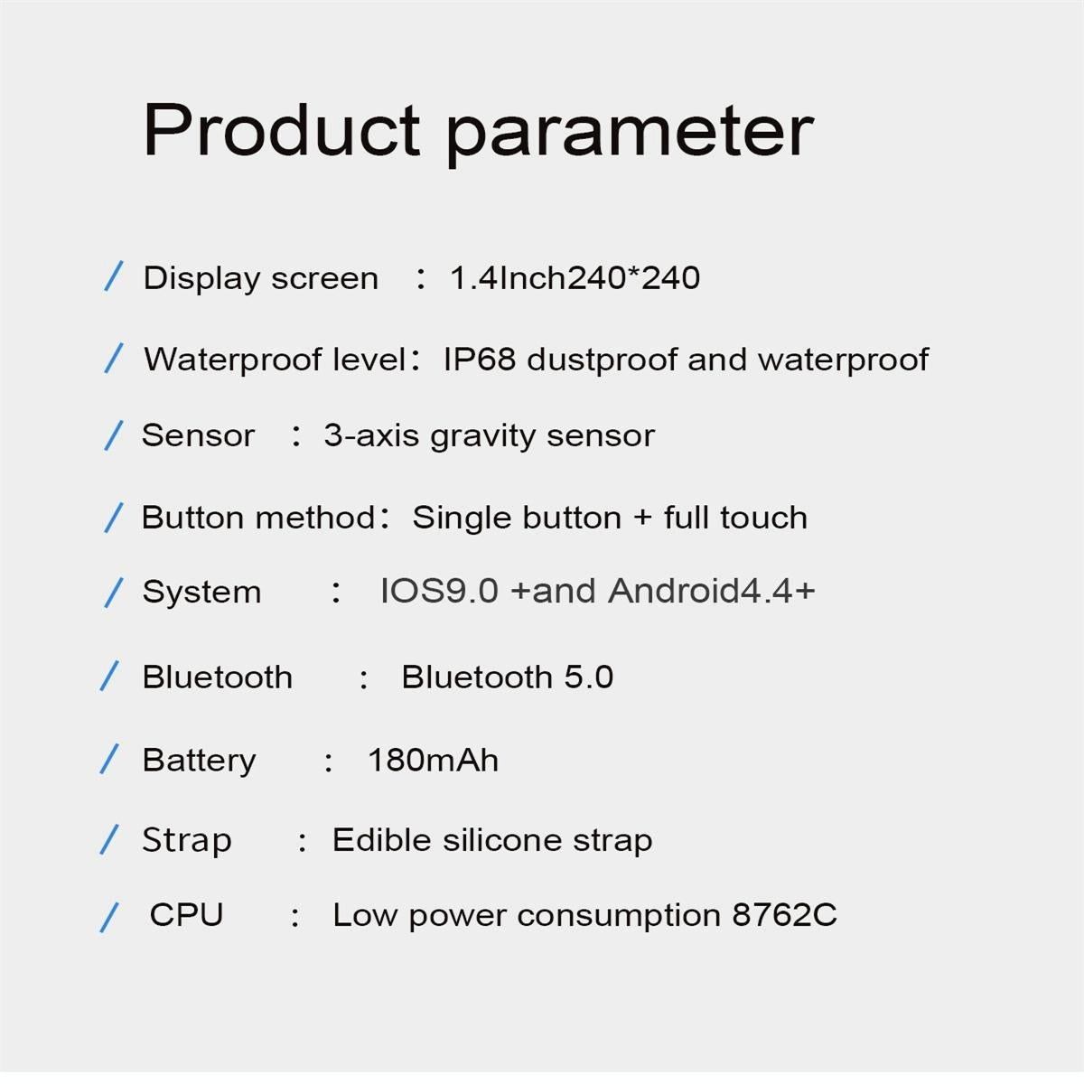 Smart Watch With Ip68 Waterproofing And Health Monitoring