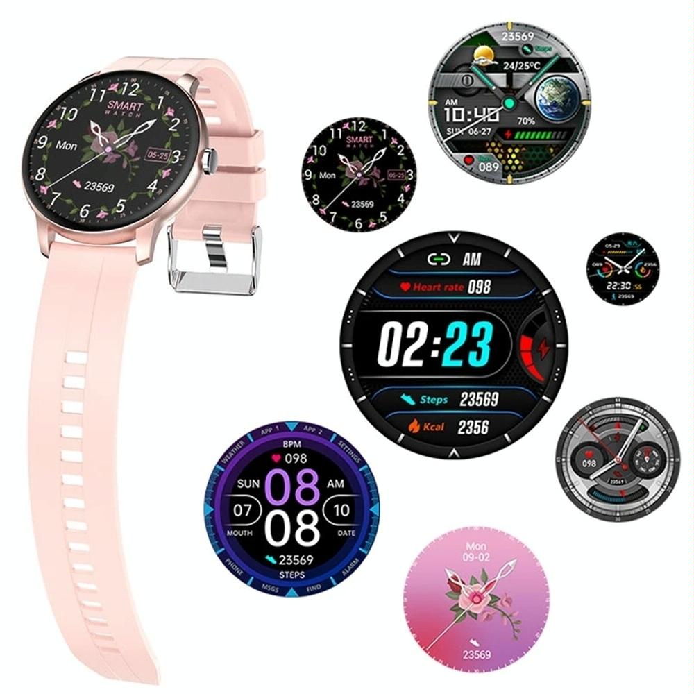 Waterproof Smart Watch With Colour Screen - Ip67 - Black