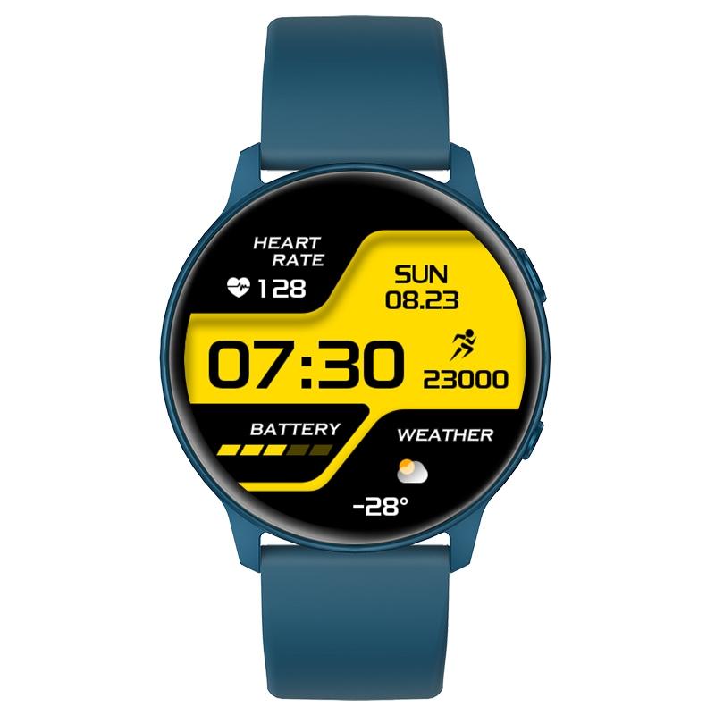Waterproof Smart Watch With Colour Screen - Ip68 - Black