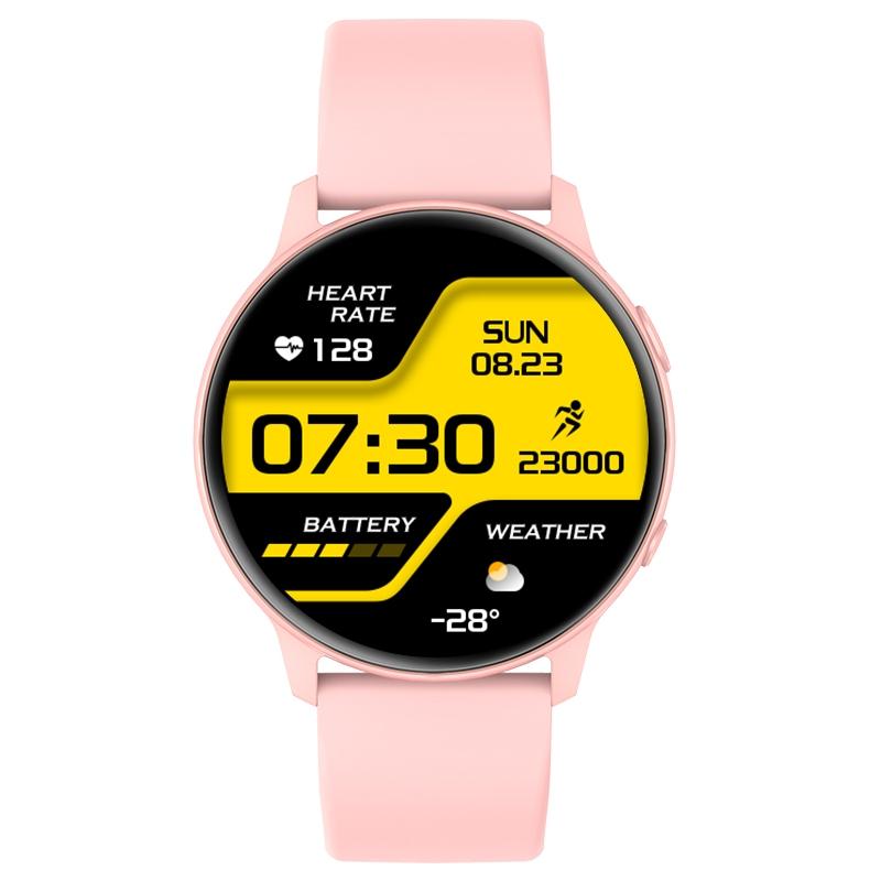 Waterproof Smart Watch With Colour Screen - Ip68 - Black