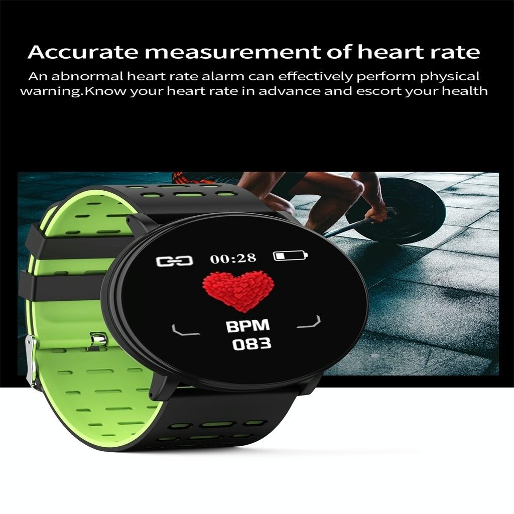 Smart Watch With Call Reminder And Health Monitoring - Black
