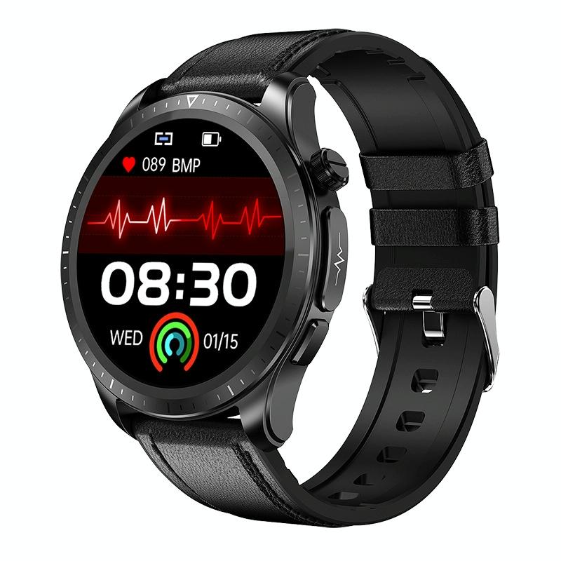 Smart Watch With Heart / Blood Monitoring - Black