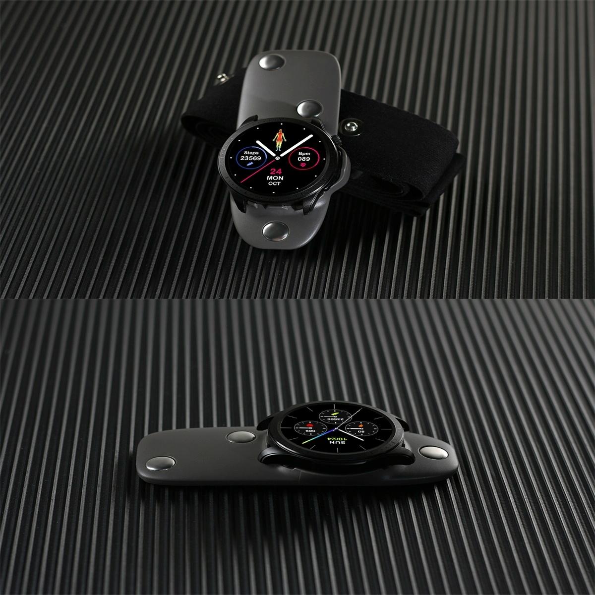 Smart Watch With Heart / Blood Monitoring - Black