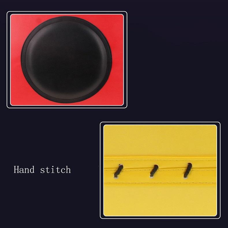Thickened Square Boxing Wall Target - Imitation Leather - 40X40X10 - Red Black