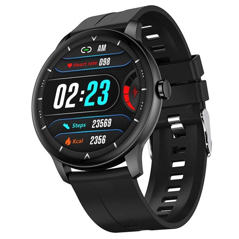 Waterproof Smart Watch With Colour Screen - Ip67 - Blue