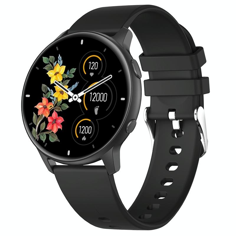 Waterproof Smart Watch With Colour Screen - Ip68 - Blue
