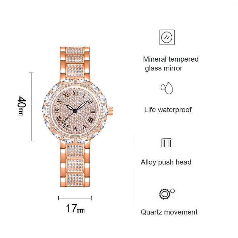 Diamond Chain Watch for Women - Elegant and Timeless - Silver