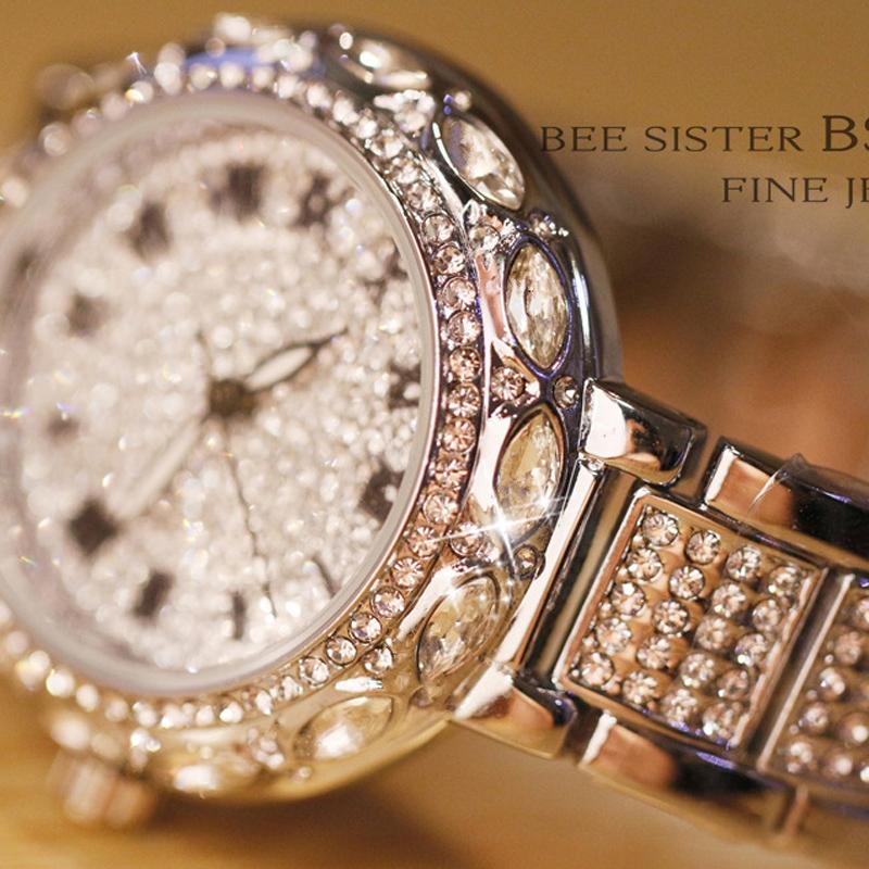 Diamond Chain Watch for Women - Elegant and Timeless - Silver