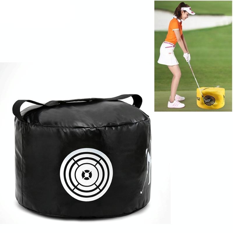 Versatile Golf Impact Trainer - Waterproof 26X44Cm - Black