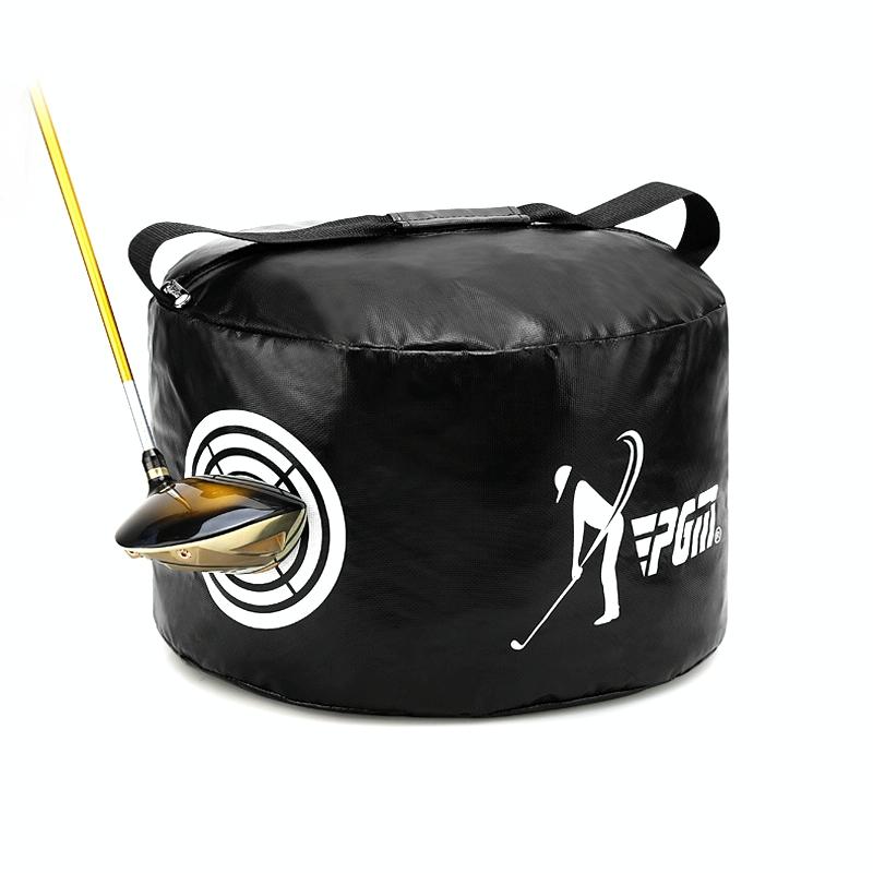 Versatile Golf Impact Trainer - Waterproof 26X44Cm - Black