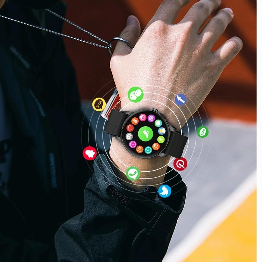 Waterproof Smart Watch With Colour Screen - Ip67 - Pink