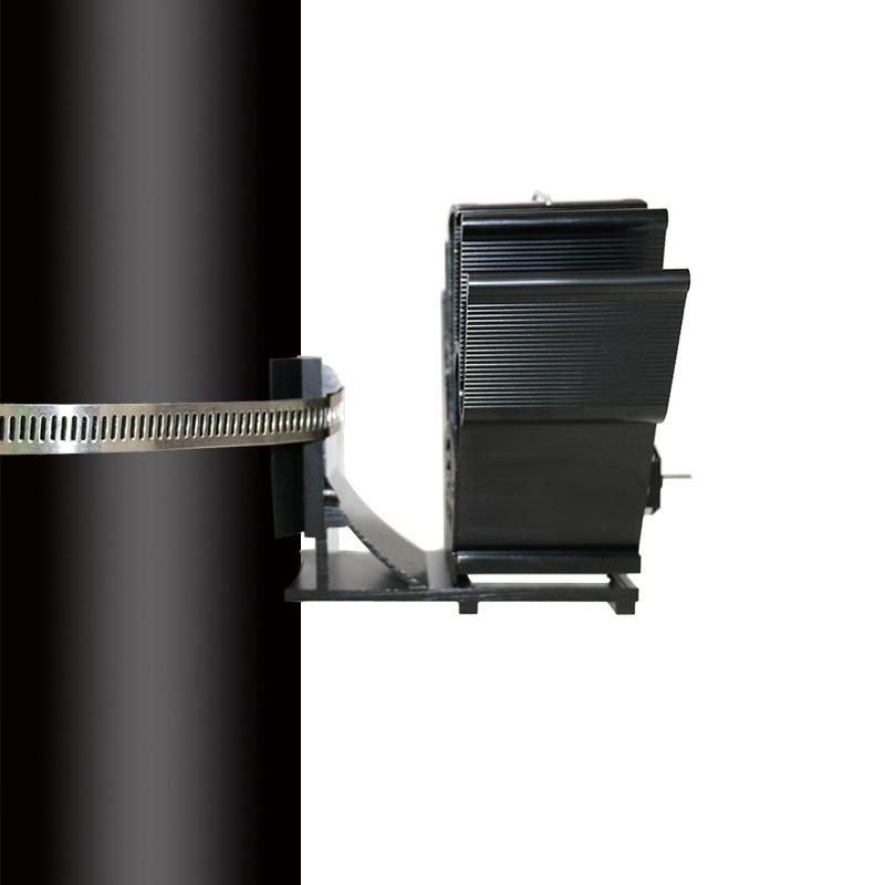 Thermodynamic Wall Mounted Fireplace Fan - no Magnets - Silver