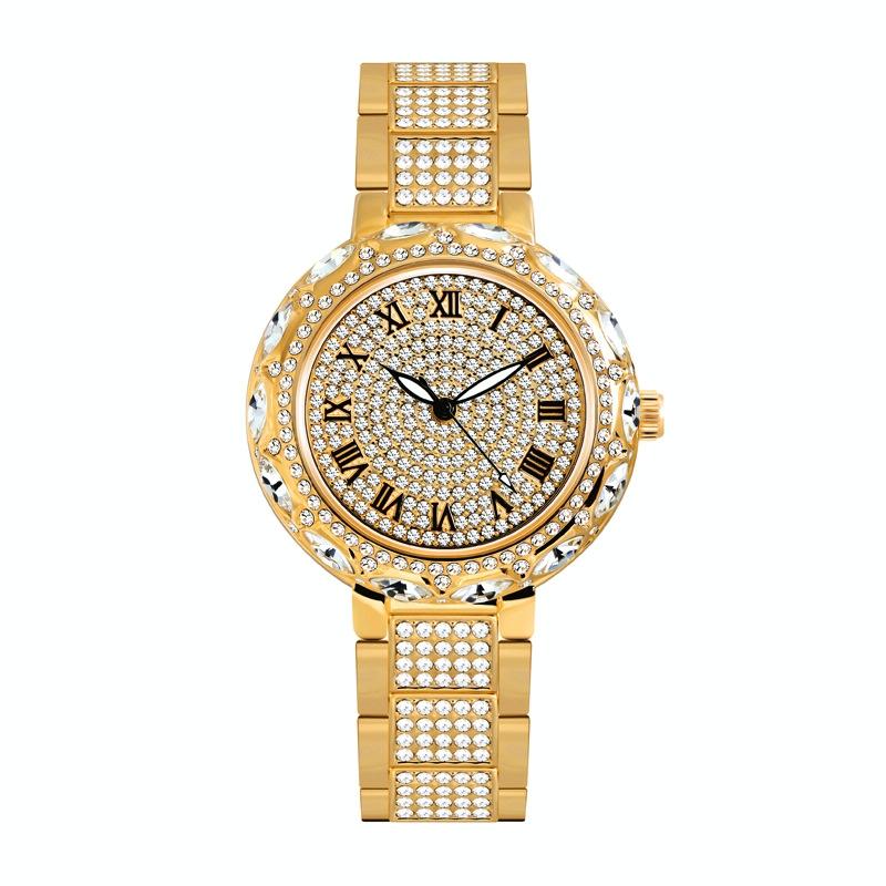 Diamond Chain Watch for Women - Elegant and Timeless - Rose Gold