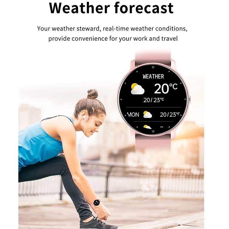 Smart Watch With Heart / Bp / Oxygen / Sleep Monitoring - Ip67 Waterproof - Yellow