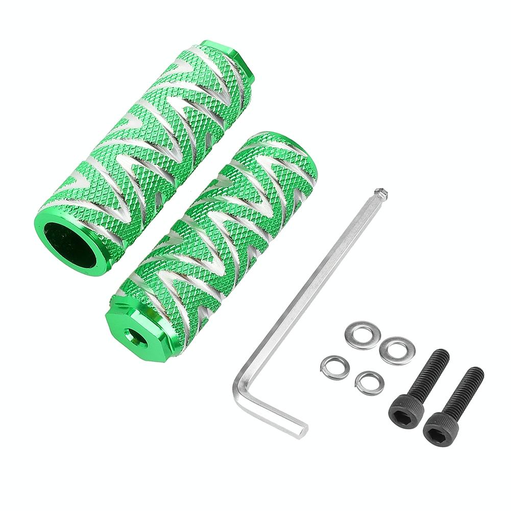 Rear Foot Pegs for Xiaomi M365 Electric Scooter - Green
