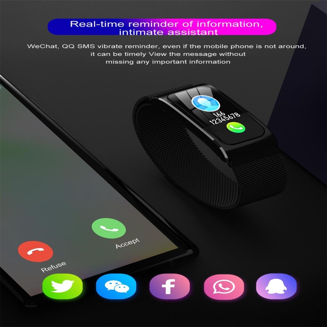 Waterproof Smart Watch With Heart Rate And Sleep Monitoring - Purple