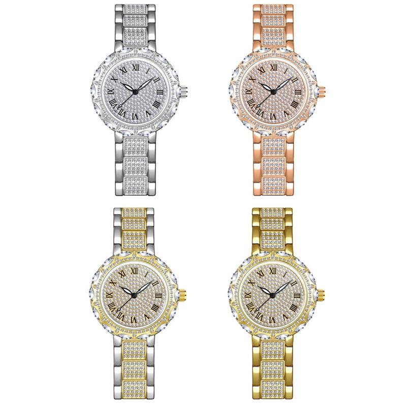 Diamond Chain Watch for Women - Elegant and Timeless - Silver Golden