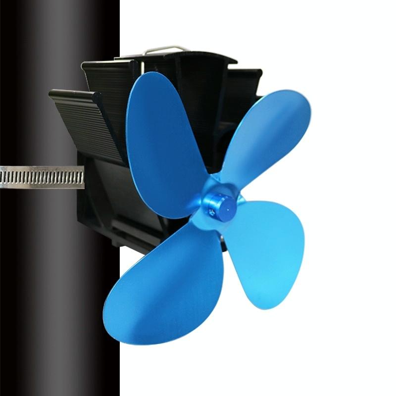 Thermodynamic Wall Mounted Fireplace Fan - no Magnets - Bronze
