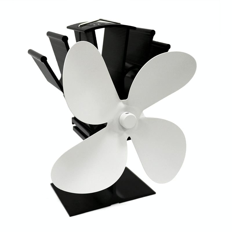 Eco-friendly Heat Powered Stove Fan for Wood / Gas / Pellet Stoves - Gold
