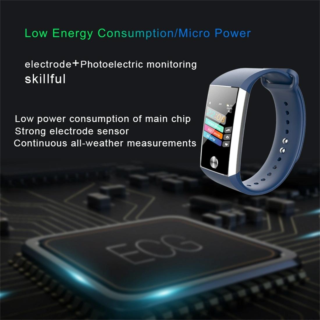 Waterproof Bluetooth Smartwatch With Tft Screen - Blue