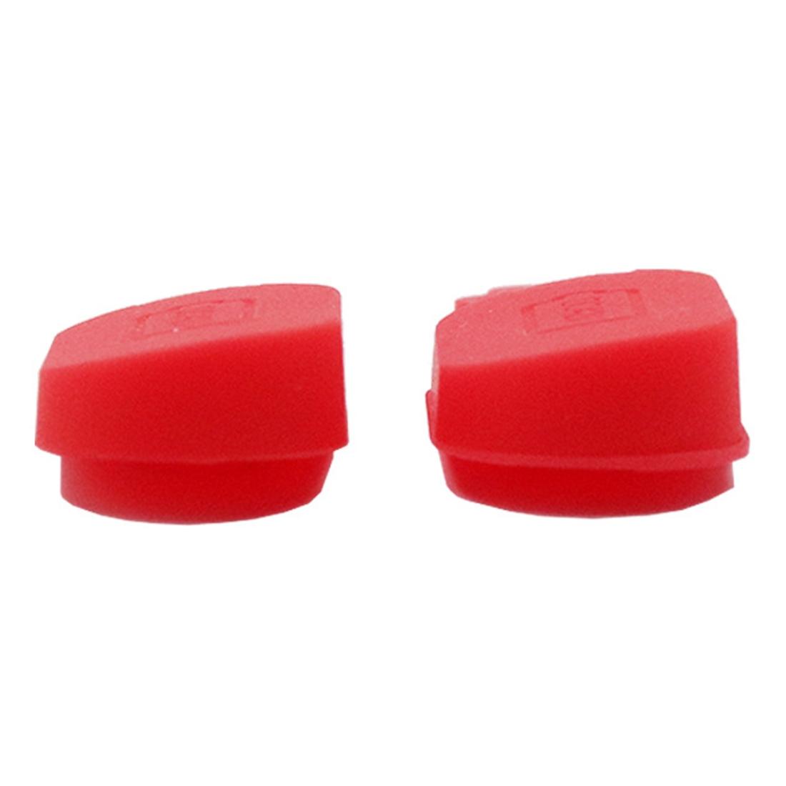 4-pack Silicone Charging Port Covers for Xiaomi Mijia M365 Electric Scooter - Red