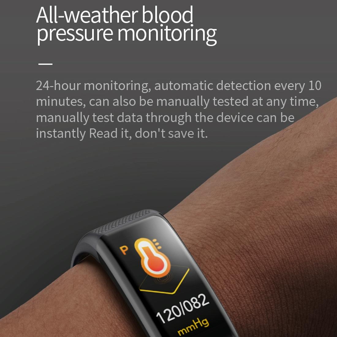 Waterproof Touch Screen Smartwatch - Ipx67 - Red