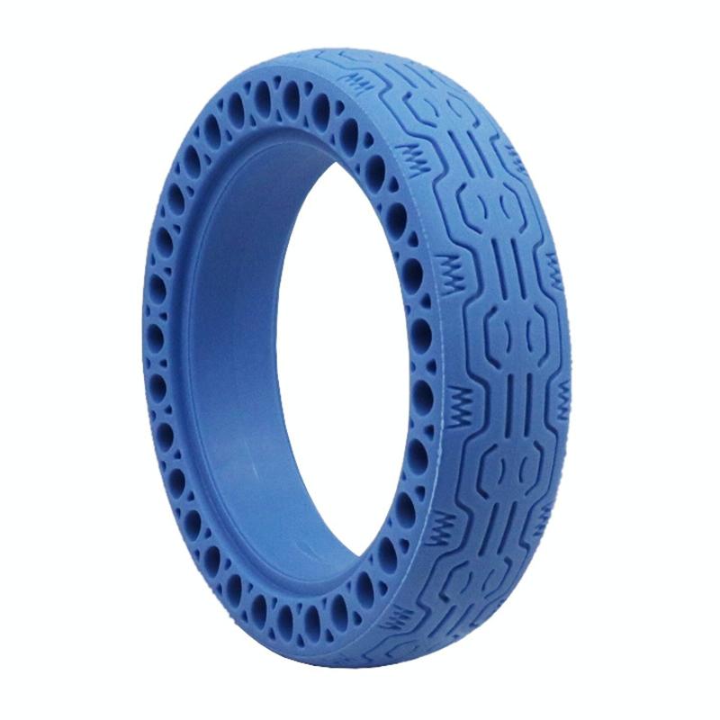 8.5 Electric Scooter Tire for Xiaomi Mijia M365 - Shock-absorbing Honeycomb Design - Red
