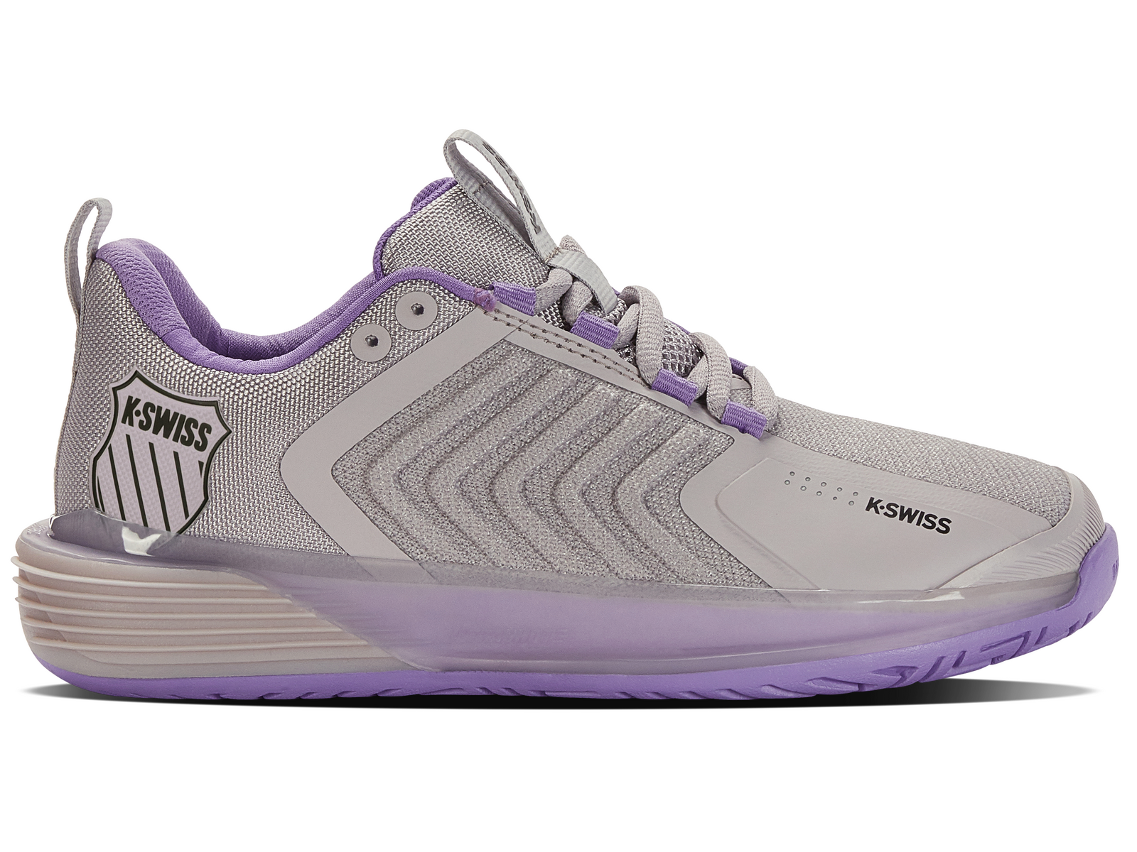 K-Swiss Ultrashot 3 Womens Tennis Shoes Runners Sneakers in Purple Rain - US 9.5