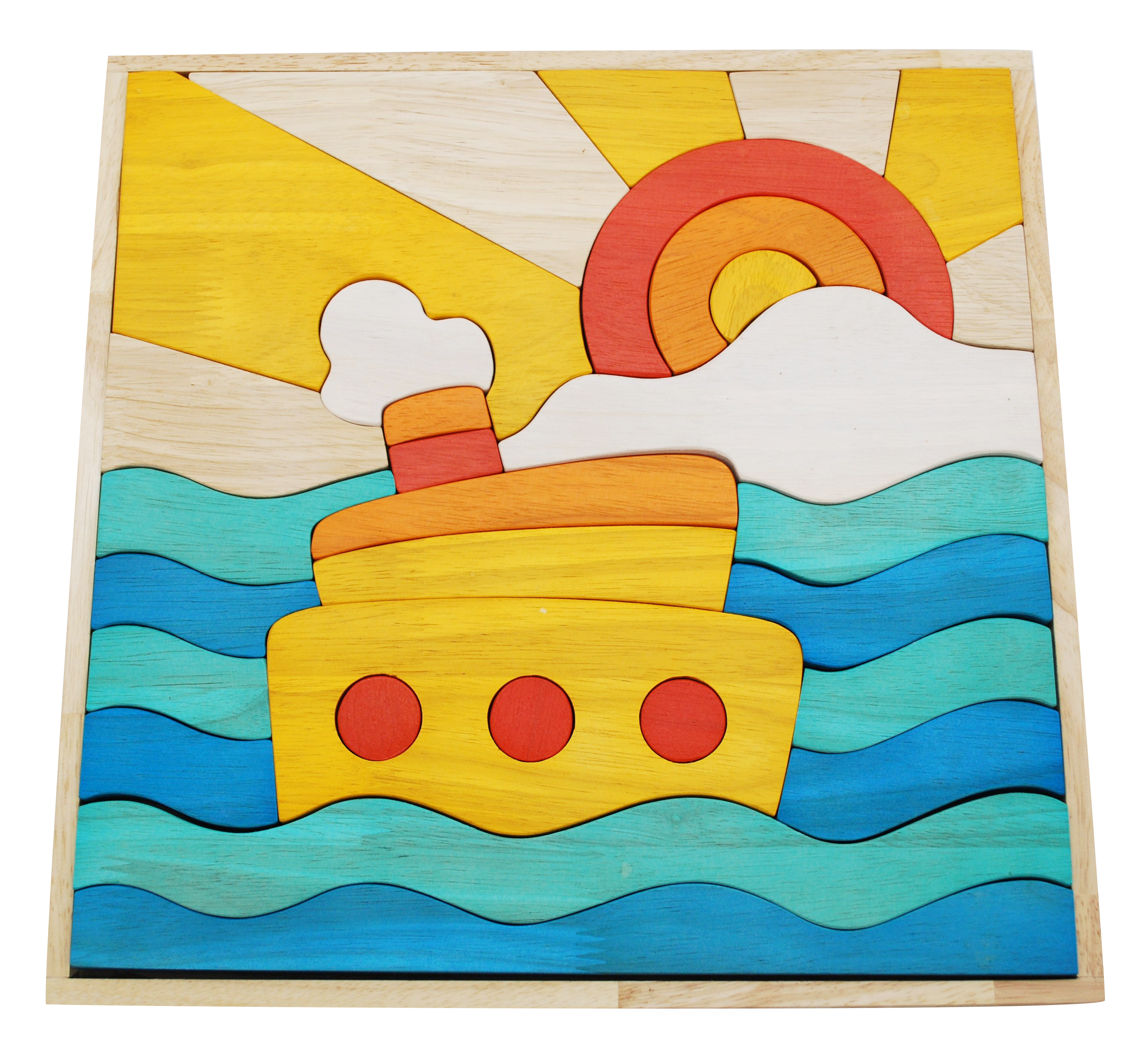 Ocean Scene Puzzle and play set