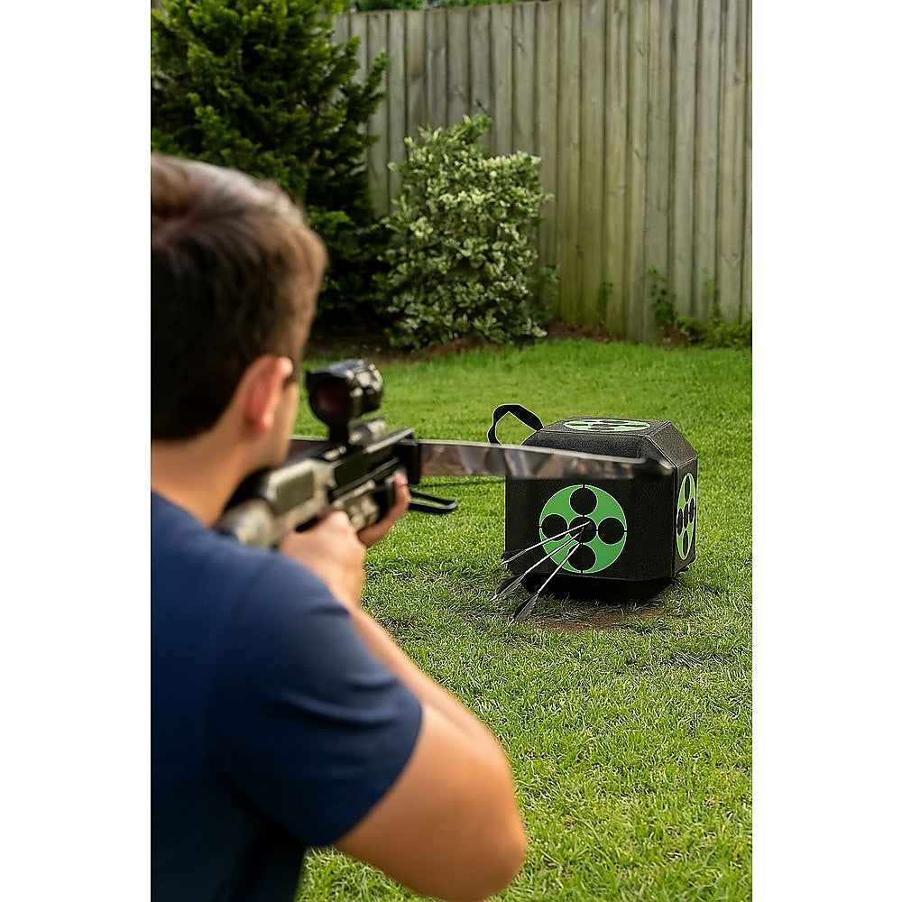 Archery 3D Dice Target Cube Reusable 18 Sides 23CM Self Healing XPE Foam Target