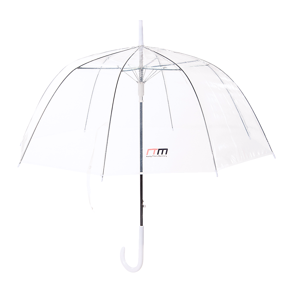 5x Clear Transparent Rain Walking Umbrella Parasol PVC Dome