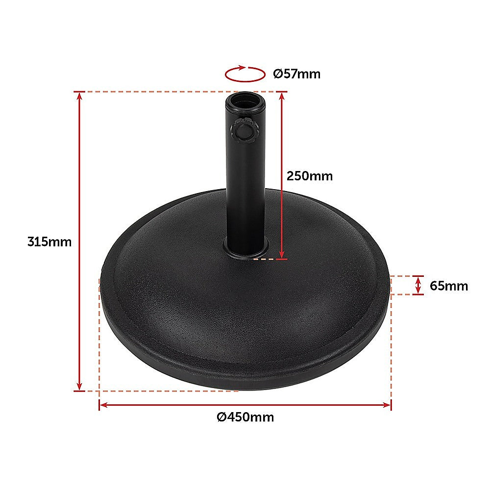 20kg Patio Sun Umbrella Base