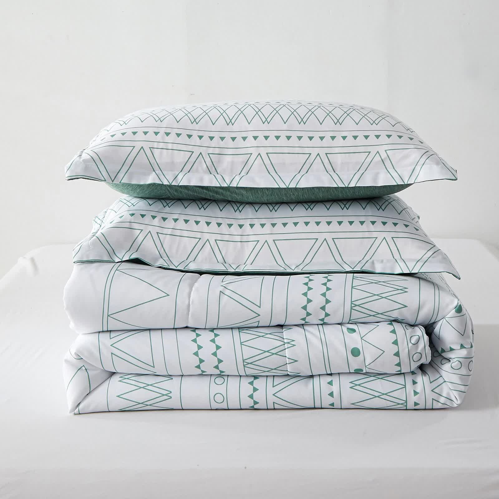 Boho Vibes Bedding Set – 3‑Piece Comforter & Pillow Covers