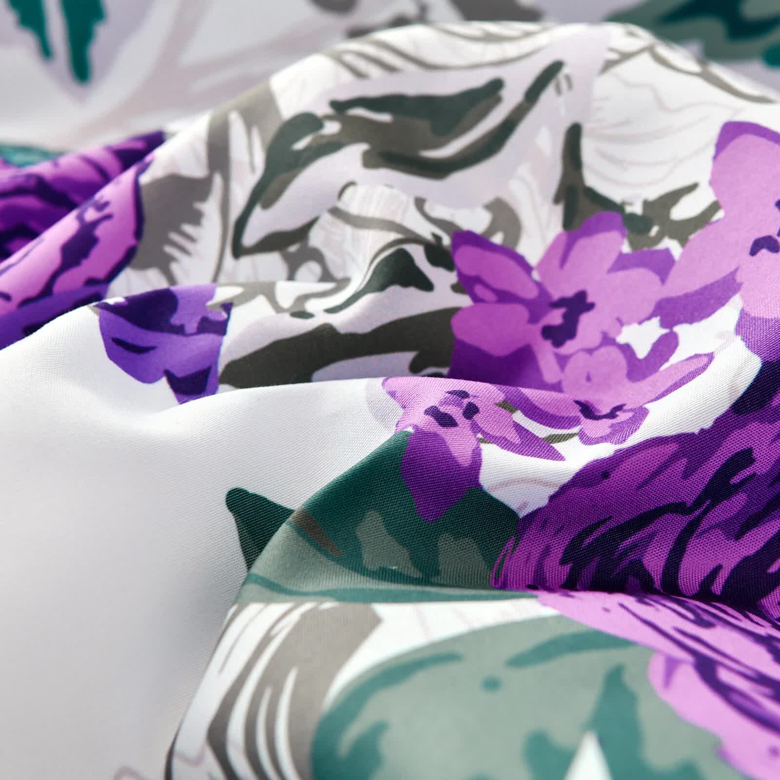 Luxe Loft Purple rose Quilted Comforter & Shams – Trending 3‑Piece Set