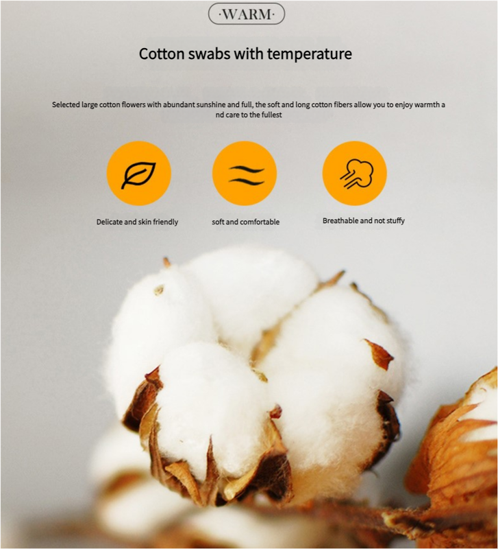 Comfortable cotton pillowcase, double-sided warm design, breathable and skin-friendly - Grayish yellow