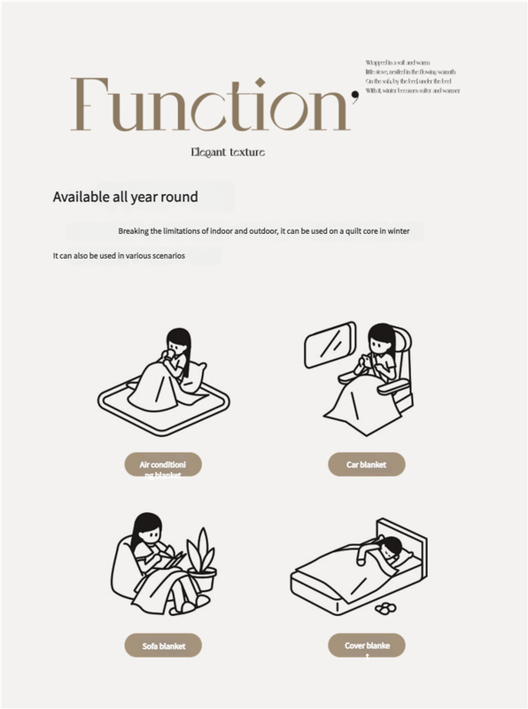 Pink plush tufted blanket - double-sided for warmth and skin-friendly comfort( 100*150cm)