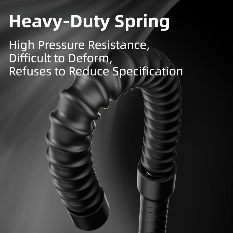 1-Pair Black Cordless Battle Ropes for Strength and Conditioning Training - Professional Muscle Power Workout System