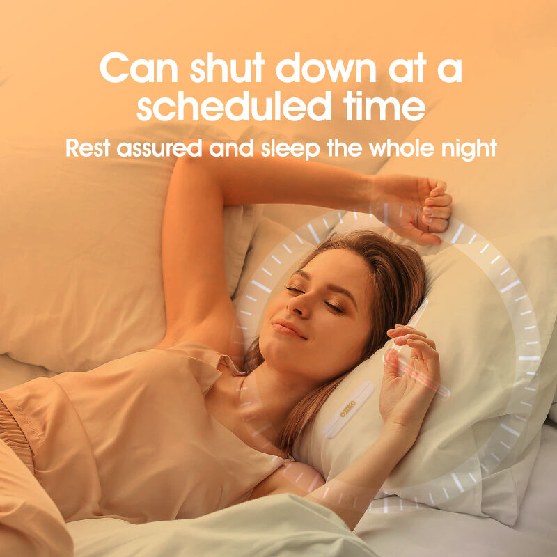 Blue SMB-07 Bone Conduction Under-Pillow Speaker -  Bluetooth 5.4 Ultra-Thin Sleep Aid Sound Bar with Dual Speaker Resonance & 36 Built-in White Noise Tracks