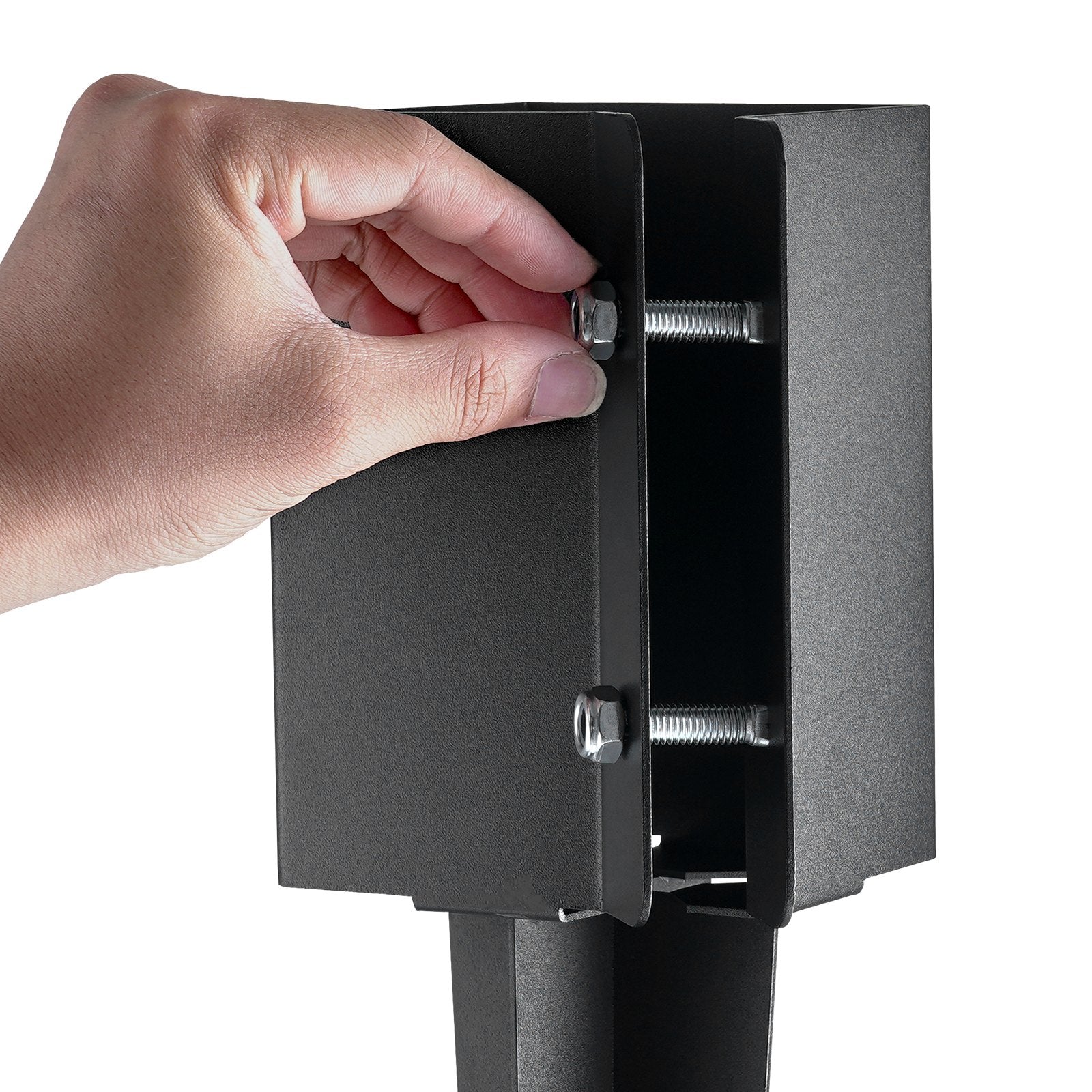 VEVOR Fence Post Anchor Ground Spike 6 Pack 24 x 4 x 4 In Metal Fence Stakes