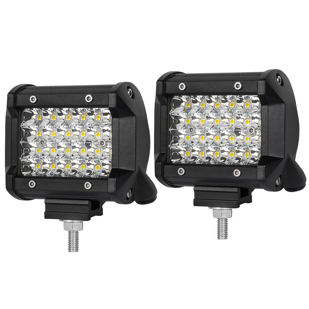 pair-4-inch-spot-led-work-light-bar-philips-quad-row-4wd-4x4-car-reverse-driving