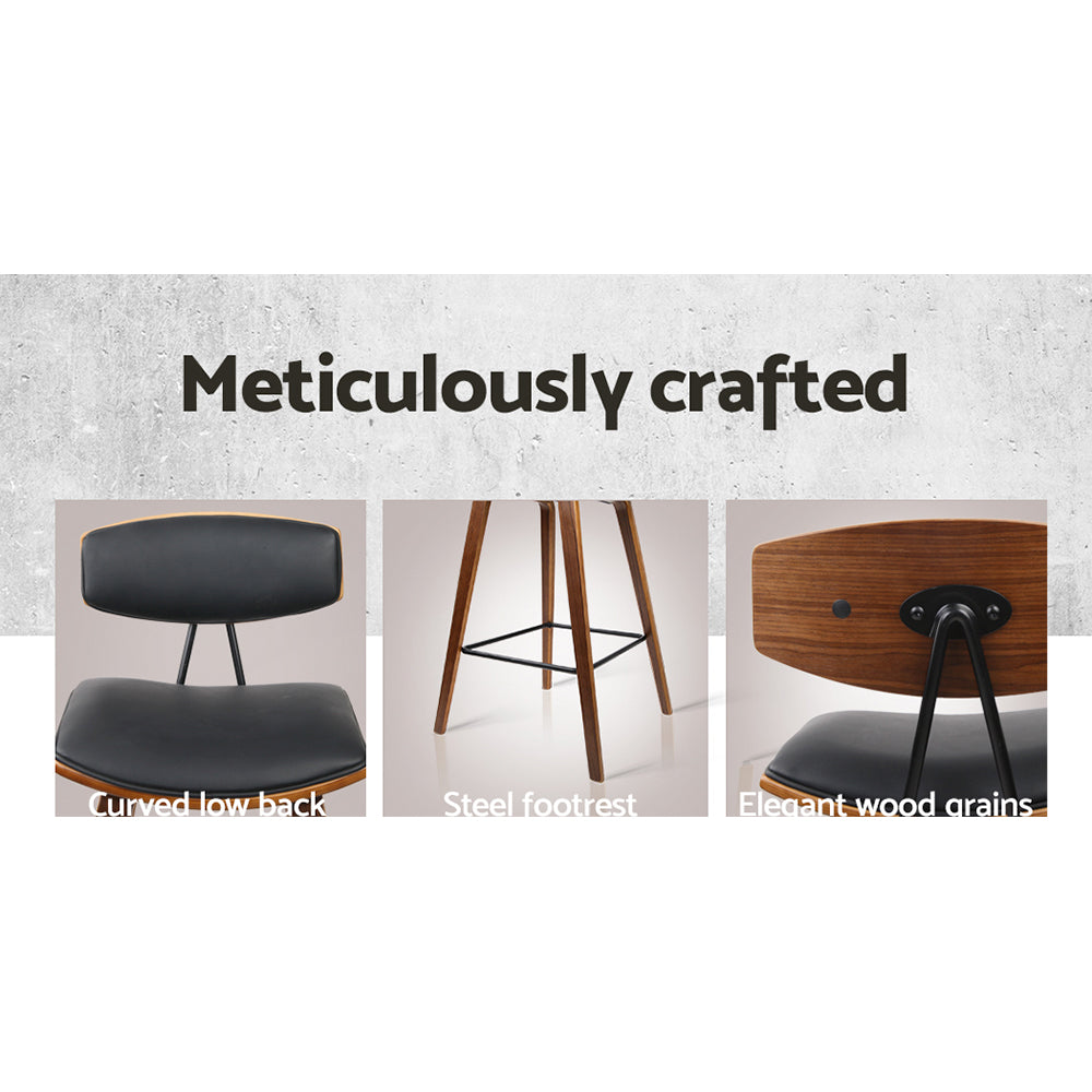 artiss-set-of-4-pu-leather-circular-footrest-bar-stools-black